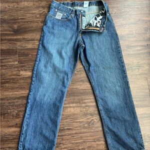Vintage Cinch Up Baggy Jeans